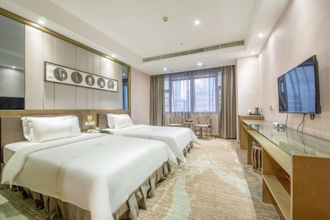 Lnsail Hotel Shenzhen Luohu Port Railway Station Esterno foto