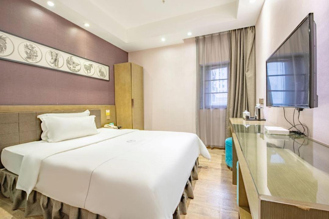 Lnsail Hotel Shenzhen Luohu Port Railway Station Esterno foto
