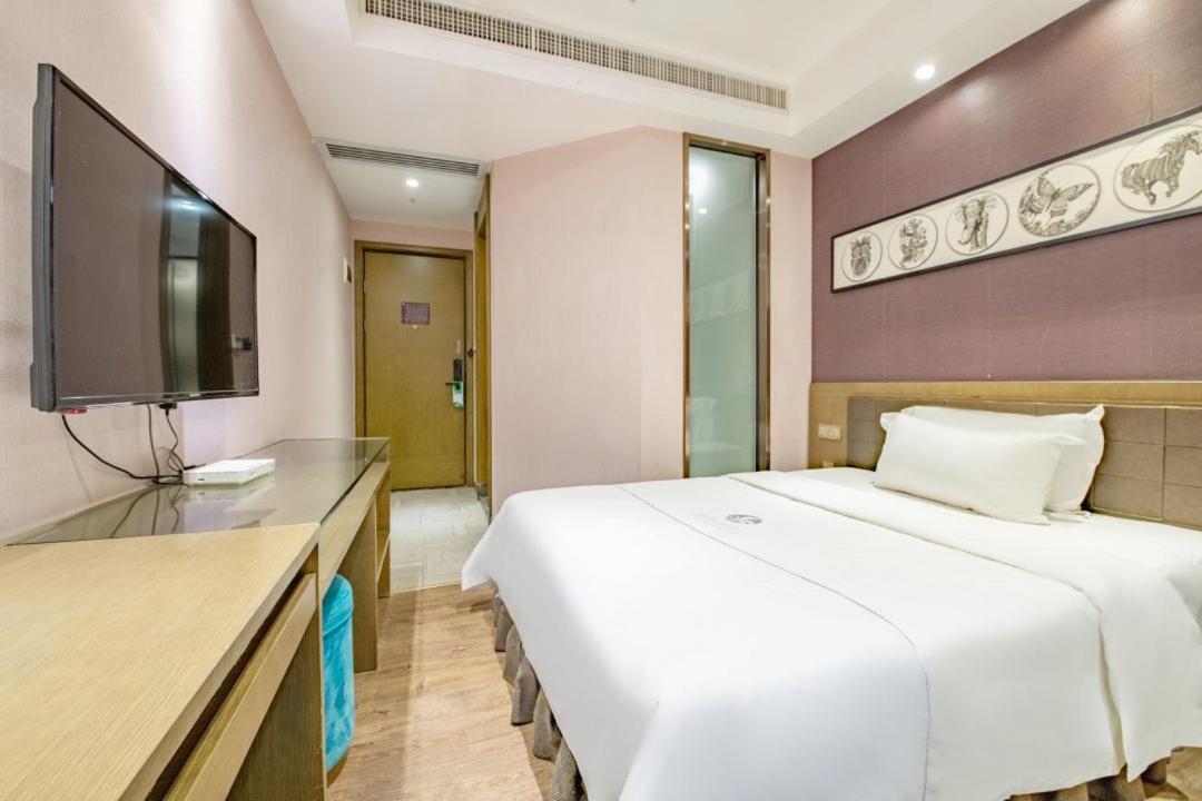 Lnsail Hotel Shenzhen Luohu Port Railway Station Esterno foto