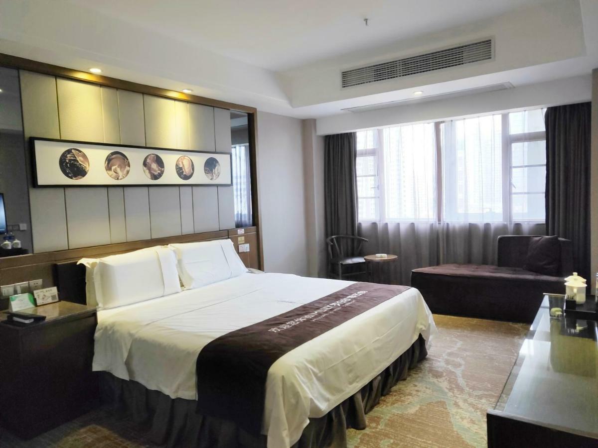 Lnsail Hotel Shenzhen Luohu Port Railway Station Esterno foto
